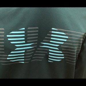 Under Armour Coldgear hoodie in teal